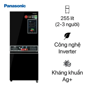 Tủ lạnh Panasonic ngăn đá dưới ngăn đông mềm 255L 2023 NR-BV281BGMV