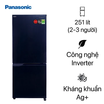 Tủ lạnh Panasonic ngăn đá dưới ngăn đông mềm 251L 2023 NR-SP275CPAV