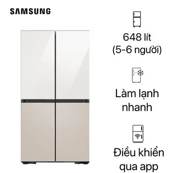 Tủ lạnh Samsung Multidoor Bespoke 648L 2023 RF59CB66F8S/SV
