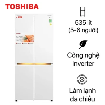 Tủ lạnh Toshiba Multidoor 535 lít 2024 (GR-RF695WI-PGV(67))