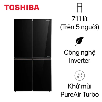 Tủ lạnh Toshiba Multidoor 711 lít 2025 (GR-RF895WIA-PGV(22)-XK)