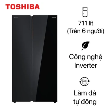 Tủ lạnh Toshiba side by side 711 lít 2025 (GR-RS905WIA-PGV(22)-XK)