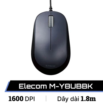 Chuột có dây BlueLED ELECOM M-Y8UBBK