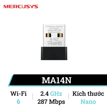 USB Wifi 6 Mercusys AX300 MA14N