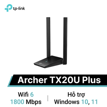 USB Wifi TP-Link Archer TX20U Plus 1800Mbps