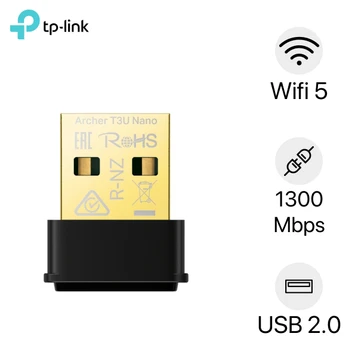 USB Wifi băng tần kép AC1300 Tp-Link T3U Nano