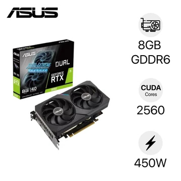 VGA Asus Dual Geforce RTX 3050 8GB DUAL-RTX3050-8G-V2