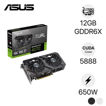VGA ASUS Dual Geforce RTX 4070 OC 12GB DUAL-RTX4070-O12G-EVO