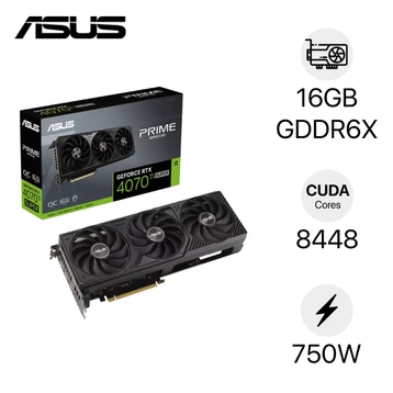 VGA Asus Prime Geforce RTX 4070 Ti Super OC 16GB PRIME-RTX4070TIS-O16G