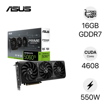 VGA Asus Prime Geforce RTX 5060 Ti 16GB OC PRIME-RTX5060TI-O16G