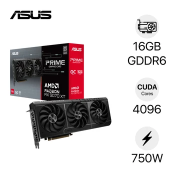 VGA Asus Prime Radeon RX 9070 XT OC 16GB PRIME-RX9070XT-O16G