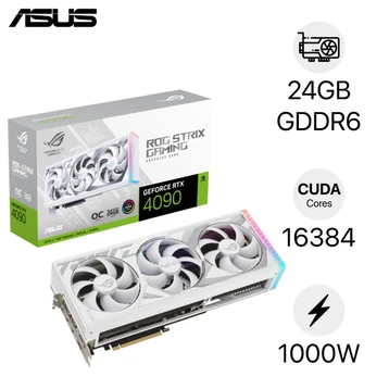 Card màn hình ASUS ROG Strix RTX 4090 White OC 24G GDDR6X