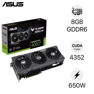 Card màn hình ASUS TUF RTX 4060Ti 8GB Gaming GDDR6