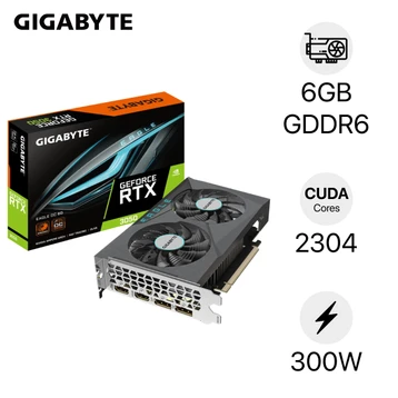 VGA Gigabyte GeForce RTX 3050 EAGLE OC 6G