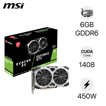 Card màn hình MSI GeForce GTX 1660 SUPER VENTUS XS OC