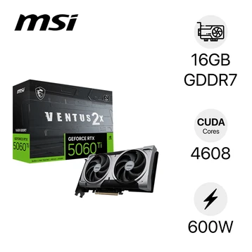 VGA MSI GeForce RTX 5060 Ti 16G Ventus 2X Plus