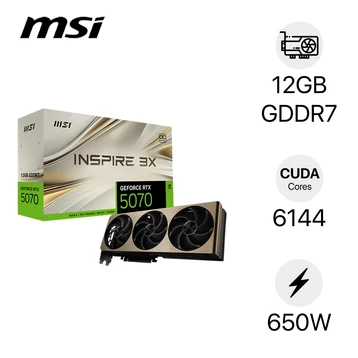 VGA MSI Geforce RTX 5070 12G Inspire 3X OC