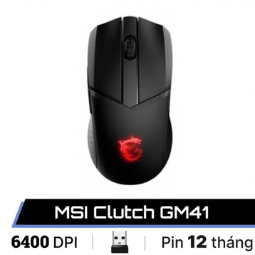 Chuột Gaming không dây MSI Clutch GM41 Lightweight