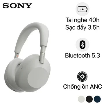 Tai nghe Bluetooth chụp tai Sony WH-1000XM6