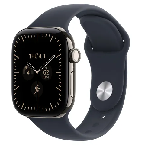 Apple Watch Series 12 46mm (5G) Viền Titan Dây Thép Size S/M
