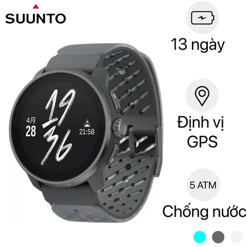Đồng hồ thông minh Suunto Race S Viền Titanium