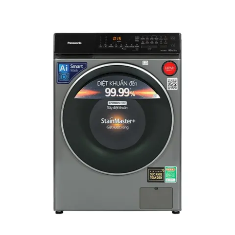 Máy giặt sấy Panasonic giặt 10kg - sấy 6kg 2022 (NA-S106FC1LV)