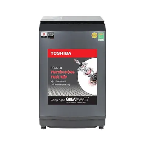 Máy giặt Toshiba cửa trên 13kg 2023 (AW-DUM1400LV(MK))