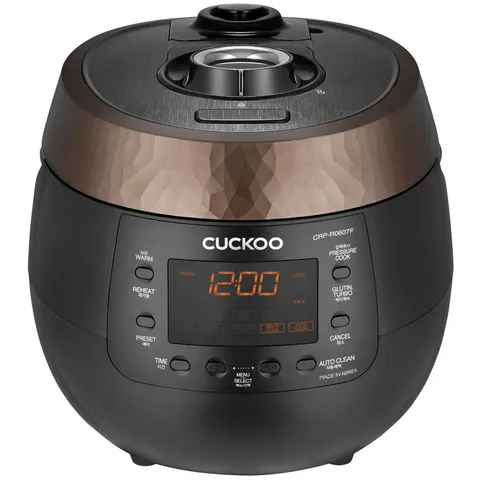 Nồi cơm điện tử áp suất Cuckoo CRP-R0612F/BKSBCRVNCV