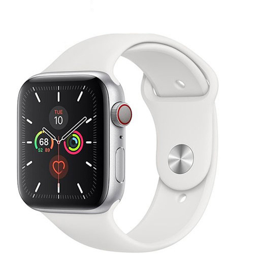 Apple Watch Series 5 44Mm (4G) Viền Thép Dây Cao Su