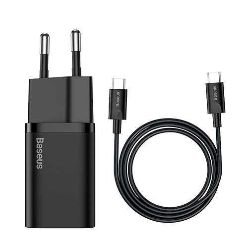 Củ Sạc Baseus Super Si 25W 1 Cổng Kèm Cáp Type - C To Type - C 1M