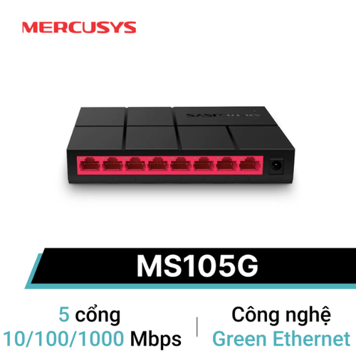 Bộ Chia Mạng 5 Cổng Mercusys Ms105G