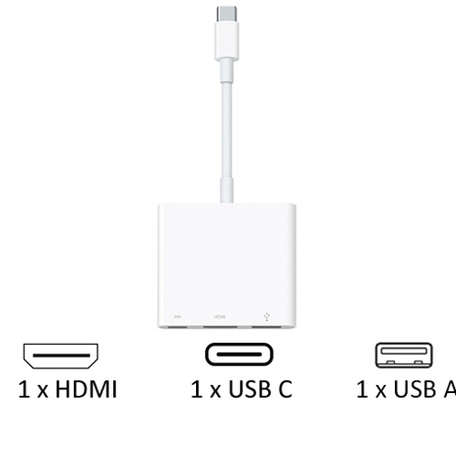 Cáp Chuyển Đổi Apple Usb - C Digital Av Multiport Muf82Za | Chính Hãng Apple Việt Nam