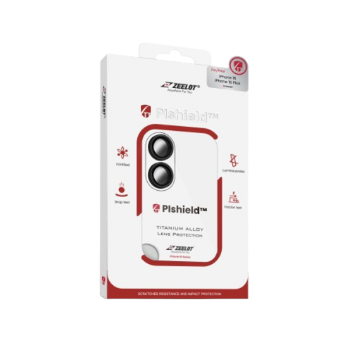 Miếng Dán Camera Apple Iphone 16/16 Plus Zeelot Pishield Viền Màu Chống Va Đập