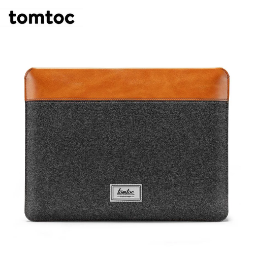 Túi Chống Sốc Tomtoc Premium Leather Cho Macbook Pro/Air 13 Inch