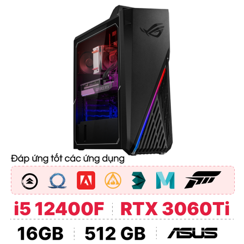 Pc Gaming Asus Rog Strix Gt15 G15Cf - 51240F141W
