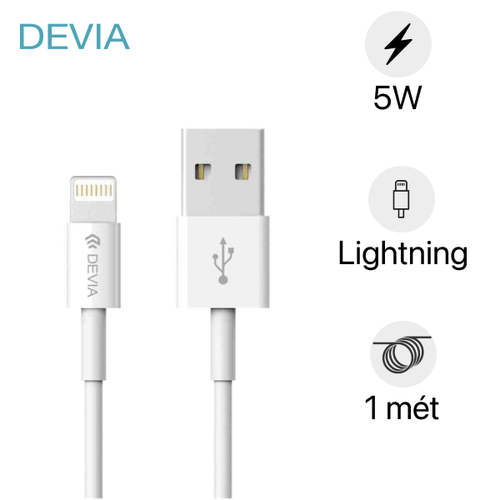 Cáp Devia Usb - A To Lightning Kintone Series 1 Mét