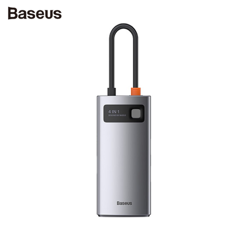 Hub Baseus Metal Gleam Type - C 4 Trong 1 - Cũ