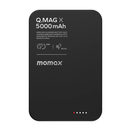 Pin Dự Phòng Không Dây Momax Q.mag X 5.000Mah Ip116