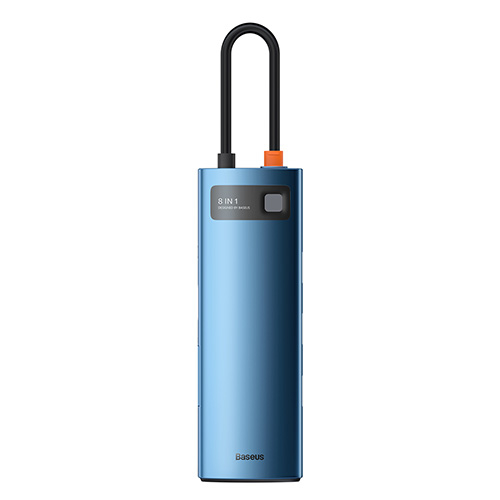 Hub Baseus Metal Gleam Type - C 8 Trong 1
