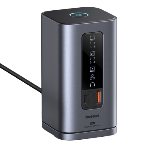 Hub Chuyển Đổi Baseus Spacemate Series 11 In 1 Dùng Cho Win
