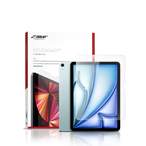 Dán Kính Cường Lực Màn Hình Apple Ipad Air 11 (M2/M3) Zeelot Solidsleek Full Cao Cấp