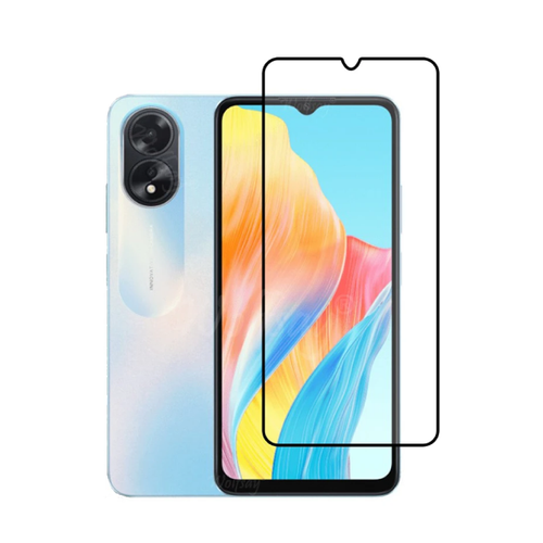 Dán Kính Cường Lực Màn Hình Oppo A18 S - Case Full Màn Đen