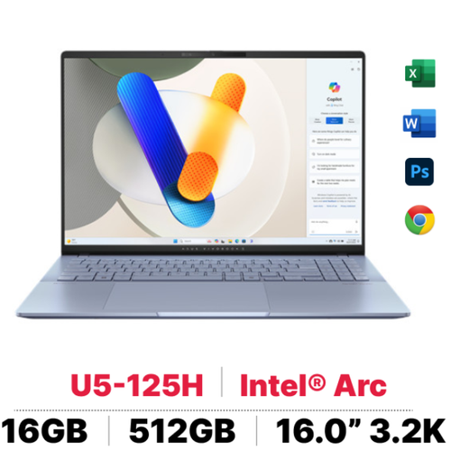 Laptop Asus Vivobook S 16 Oled S5606Ma - Mx050W - Cũ Đẹp