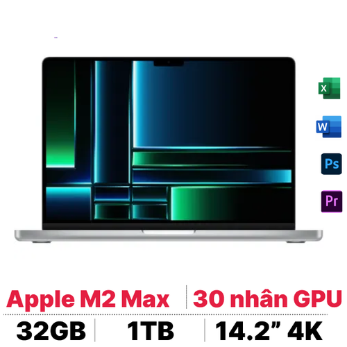 Macbook Pro 14 Inch M2 Max 2023 (12 Cpu - 30 Gpu - 32Gb - 1Tb) - Cũ Đẹp