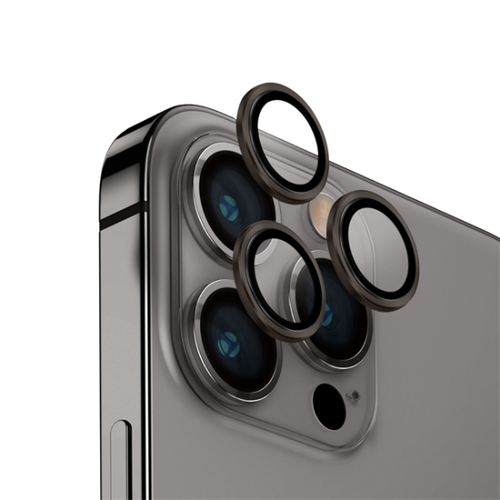 Miếng Dán Camera Iphone 15 Pro Max Uniq Viền Màu