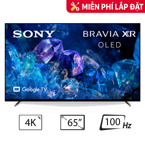 Smart Tivi Sony 4K 65 Inch Xr - 65A80K Vn3