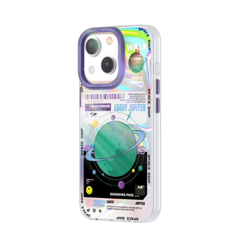 Ốp Lưng Iphone 13/14 Tgvis Space Man