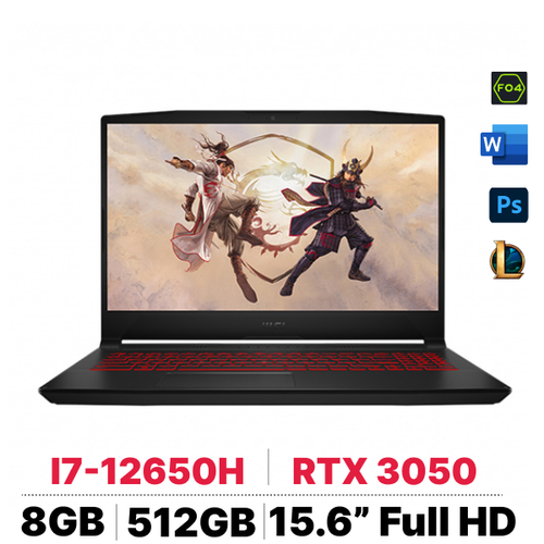Laptop Msi Gaming Katana Gf66 12Uck - 804Vn - Cũ Trầy Xước