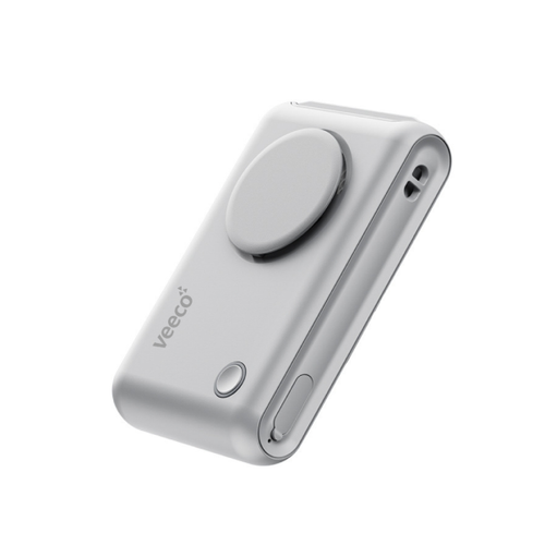 Quạt Cầm Tay Mini Veeco F92 2000Mah - Xám