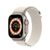 Apple Watch Ultra 49MM (4G) - Viền Titan Dây Vải Cỡ Trung | Chính Hãng-Trắng Vàng